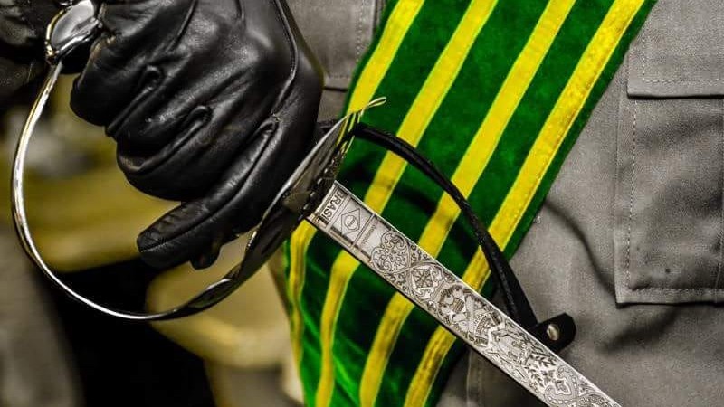 Espada do oficial da Brigada Militar 