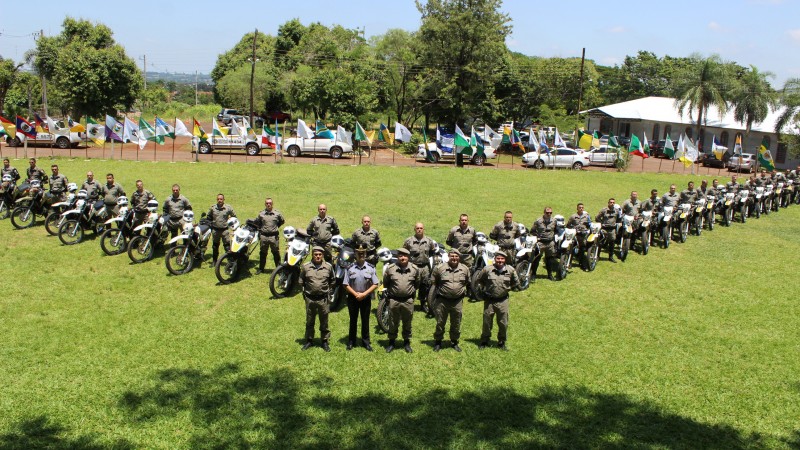 Formatura Curso Tático com Motocicletas
