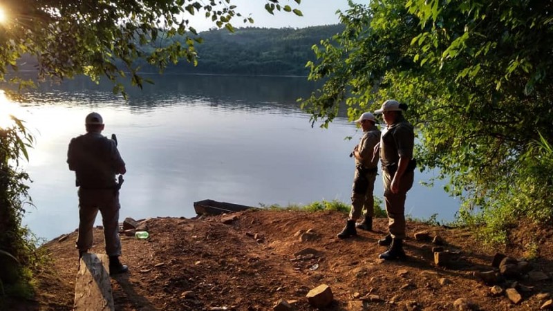 Policiamento na fronteira entre Tiradentes do Sul com a Rep&uacute;blica da Argentina