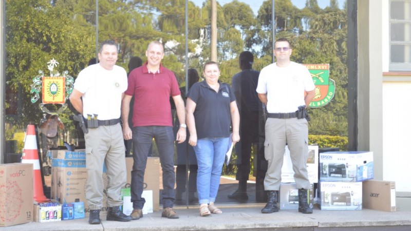 recebimento de materiais do CONSEPRO