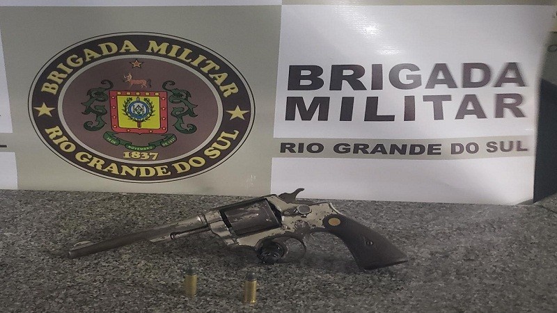 Arma apreendida 29ºBPM Ijuí