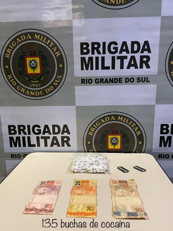 Cocaína apreendida