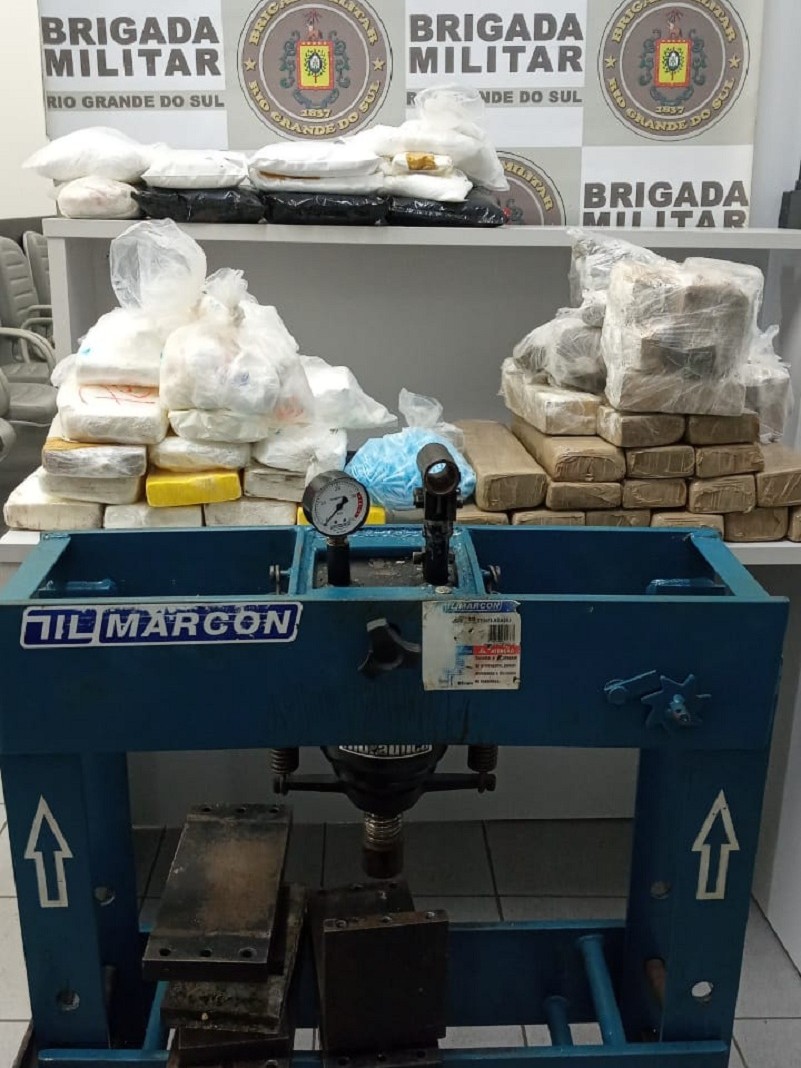 Apreensão de drogas