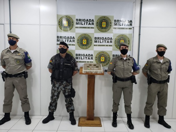 BM entrega medalha de honra por serviços prestados em Santa Cruz do Sul 
