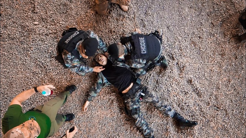 Curso de Atendimento Pr&eacute; Hospitalar Policial 