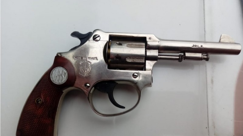arma apreendida
