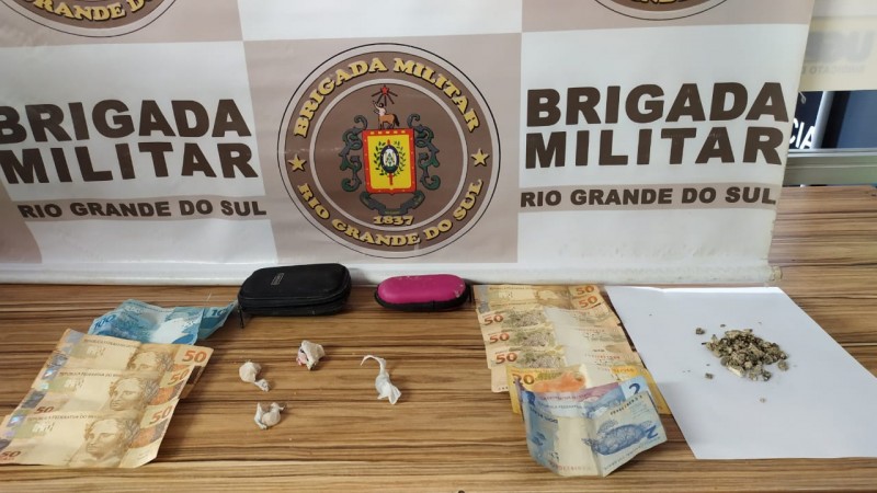 materiais apreendidos