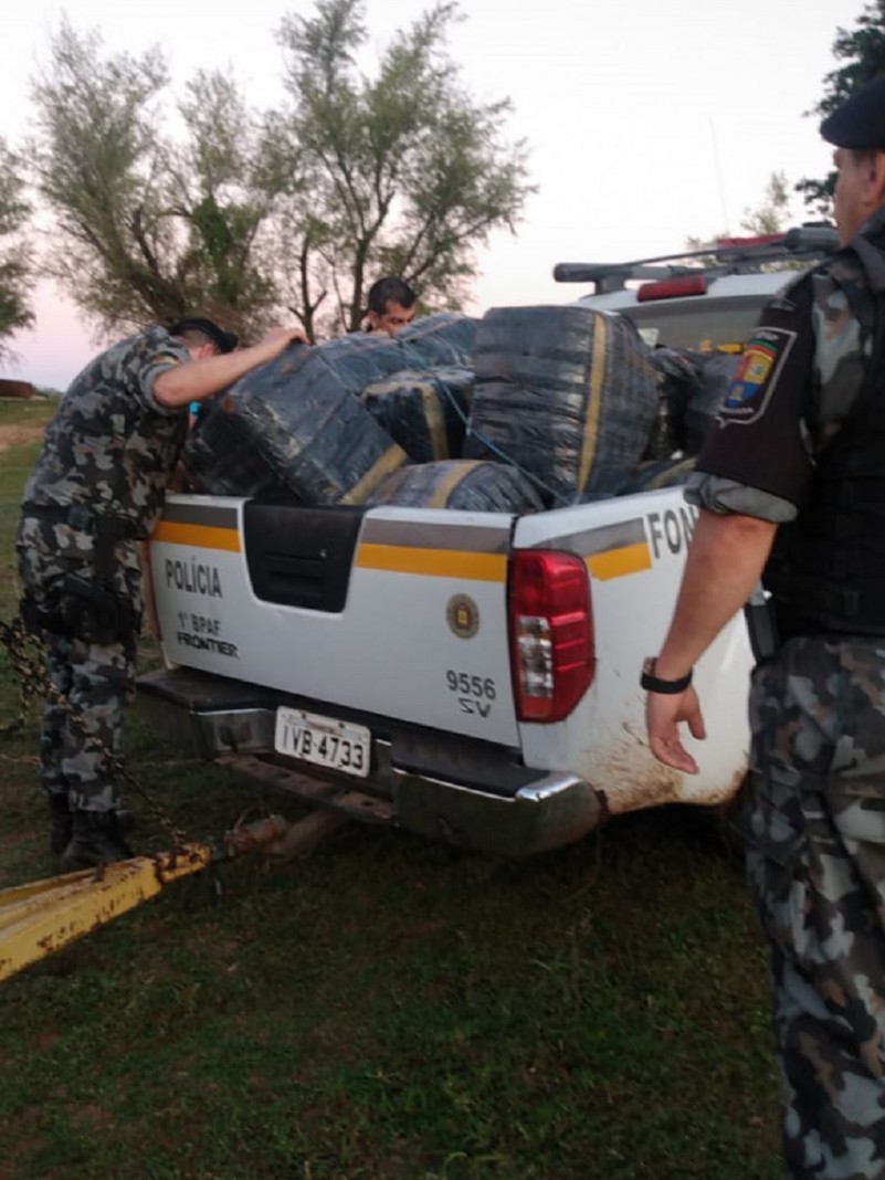 materiais apreendidos