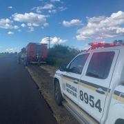 fiscalização de caminhão