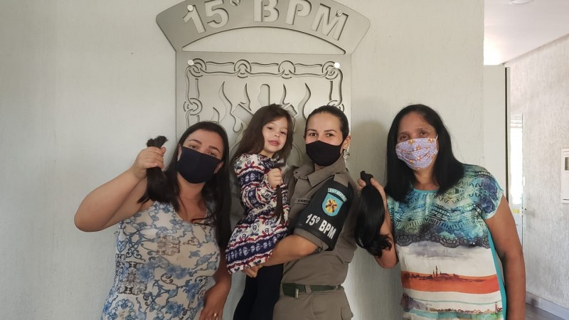 doa&ccedil;&atilde;o de mechas de cabelo