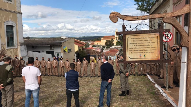 Alunos do Curso de Forma&ccedil;&atilde;o de Soldados da BM 