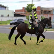 Policiamento bairro Olaria em Canoas - Apoio 4º RPMon