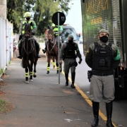 Policiamento em Canoas - Apoio do 4º RPMon
