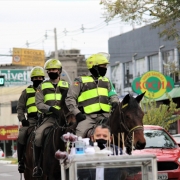 Policiamento em Canoas - Apoio do 4º RPMon