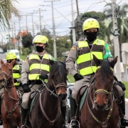 Policiamento em Canoas - Apoio do 4º RPMon