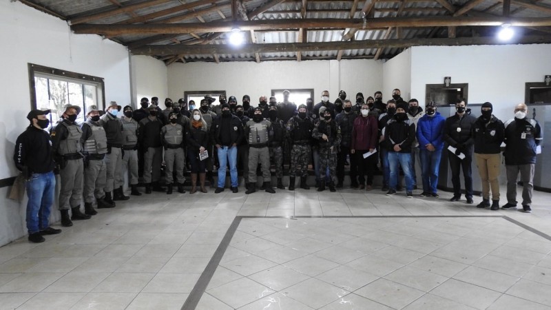 Agentes envolvidos na força-tarefa