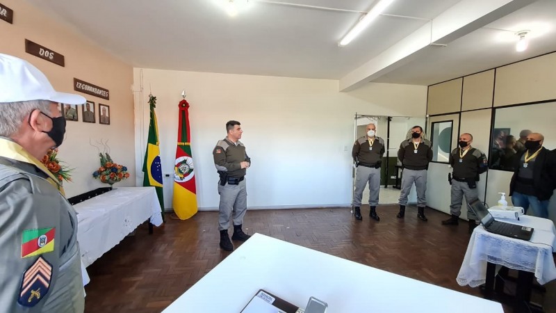 Comandante do CRPO Lit enalteceu os agraciados