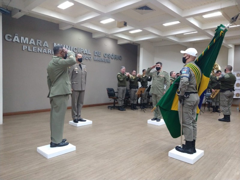 Cel Marcel passou o comando ao Cel Luz