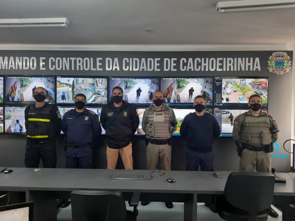 Visitação do Novo Comandante do 26BPM ao CICC 