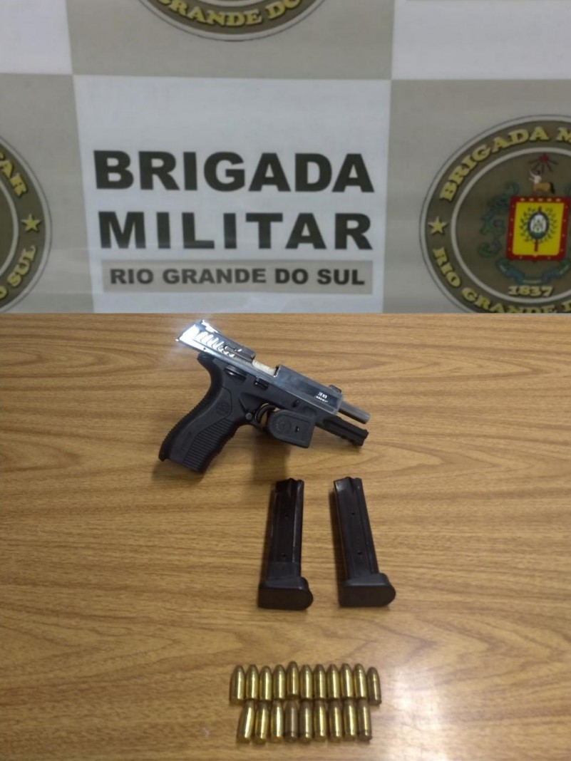 15° BPM prende homem por porte ilegal de arma de fogo em Canoas