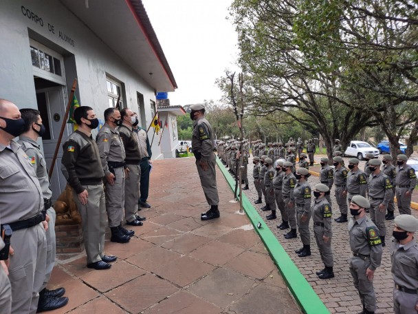 Alunos soldados CBFPM/2021 Polo Rio Pardo