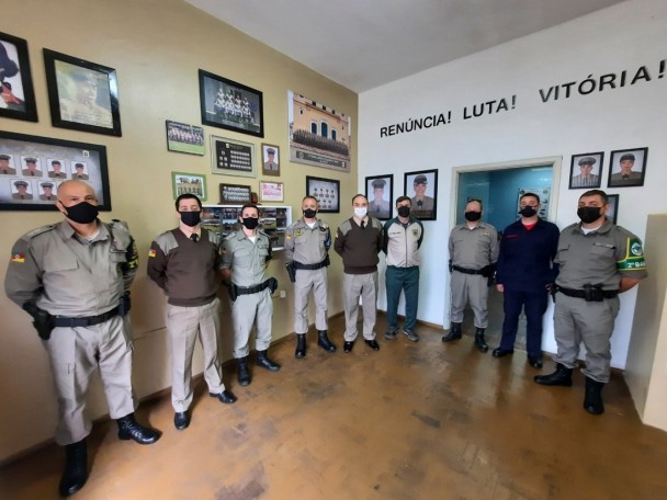 Alunos soldados CBFPM/2021 Polo Rio Pardo