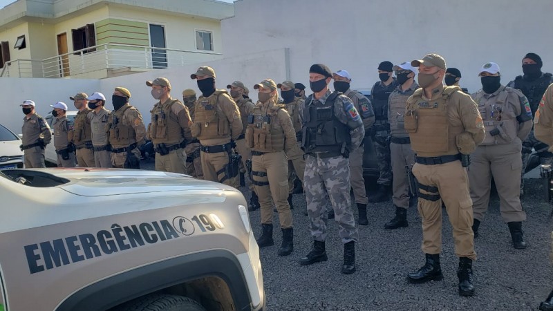 Operação Brigada Militar e PM Santa Catarina