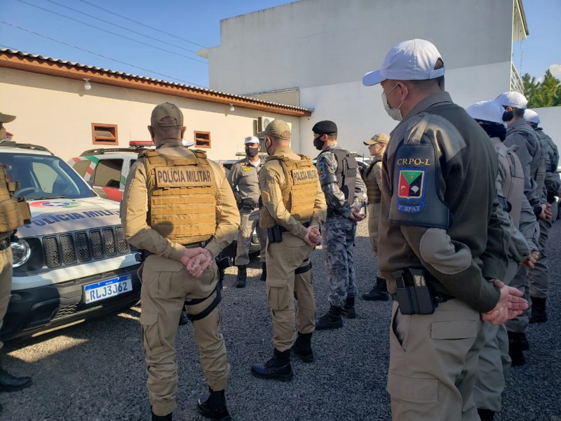 Operação Brigada Militar e PM Santa Catarina