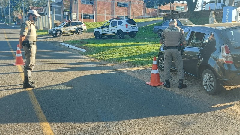 Policiamento em Nova santa Rita
