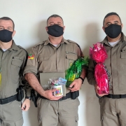 tres policias melhores colocados na instrução