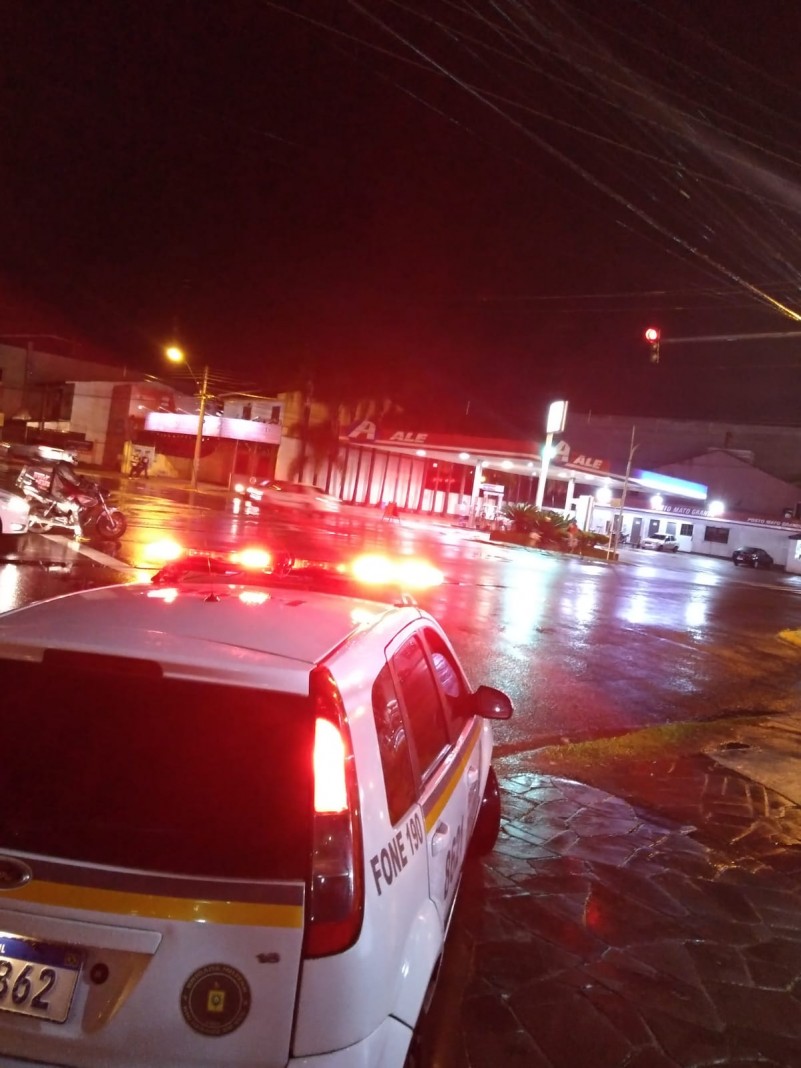 Policiamento em Nova Santa Rita e Canoas