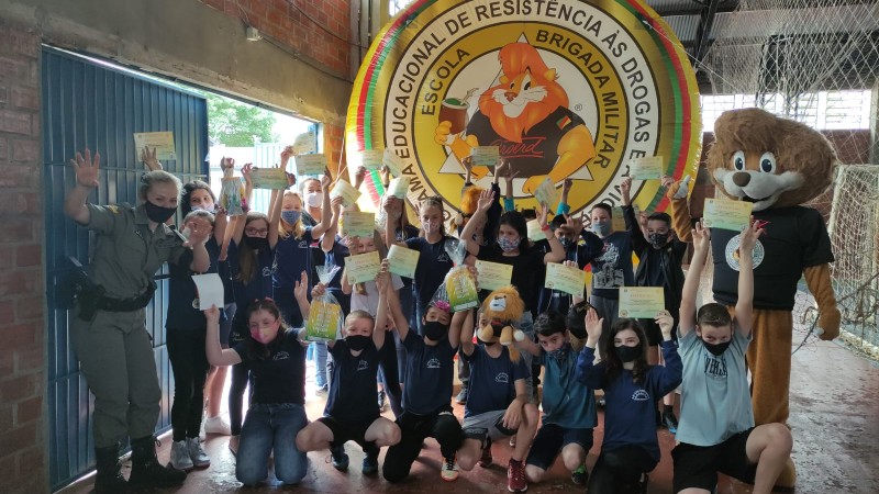 Formatura dos 5° anos da Escola Municipal Ildo Meneghetti em Três Passos