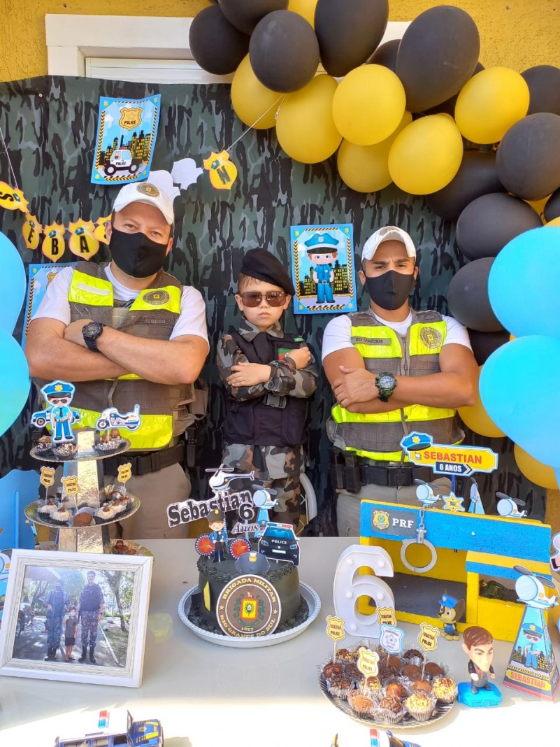 dia 12   BM participa de aniversario infantil   Pbe