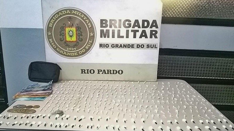 BM de Rio Pardo prende mulher por tr&aacute;fico de drogas
