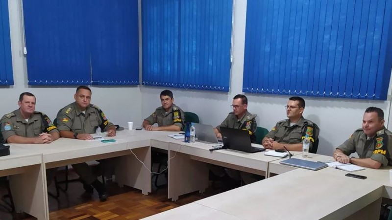 7&deg; BPM recebe Oficiais para reuni&atilde;o do Comando Regional Fronteira Noroeste