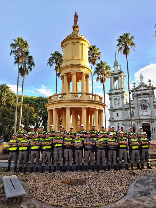 BM de Cachoeira do Sul recebe apoio de alunos soldados
