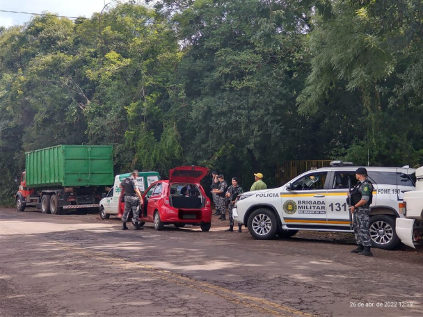 Operação Plano Tático Operacional em Santa Cruz do Sul