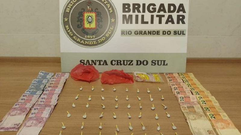 Apreens&atilde;o por tr&aacute;fico de drogas SCS
