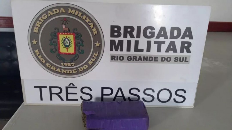 Brigada Militar apreende drogas após arremesso para o interior do Presídio Estadual de Três Passos
