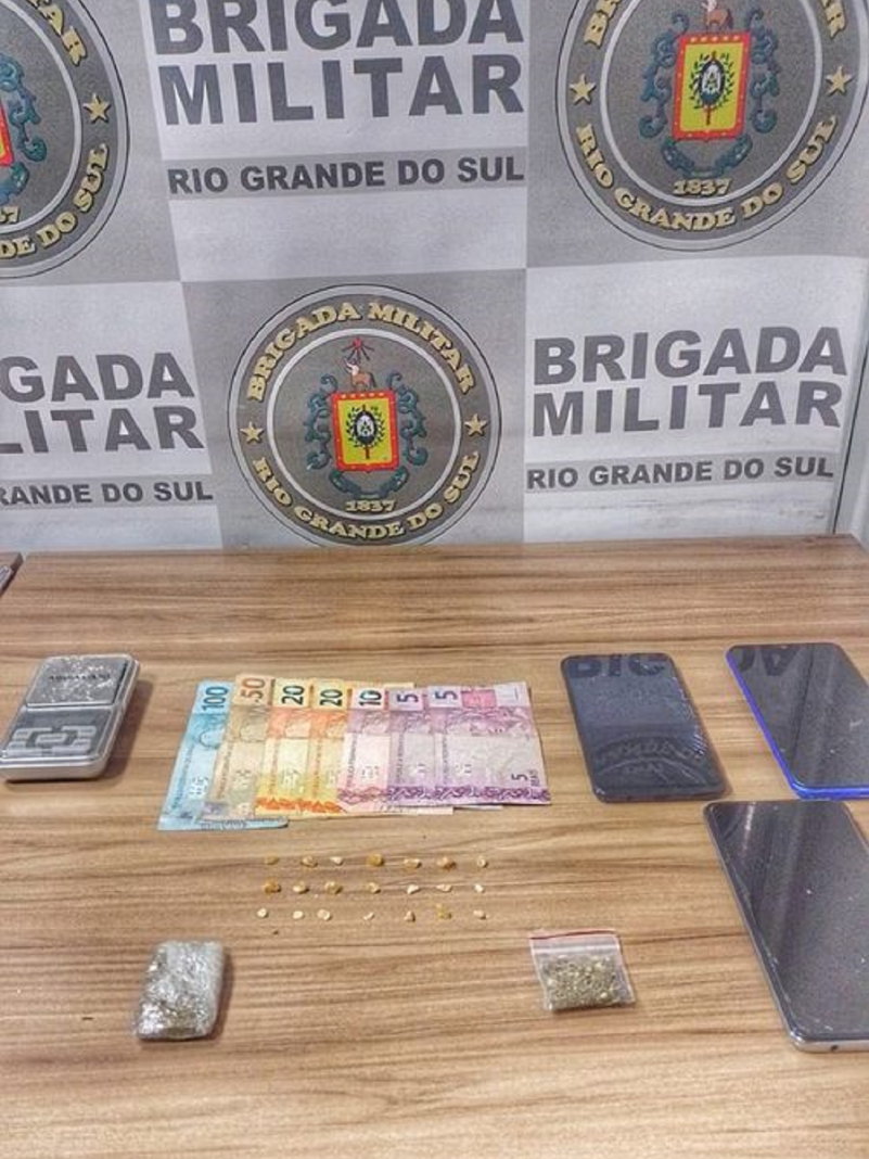 Pris&atilde;o por tr&aacute;fico de drogas em Ven&acirc;ncio Aires
