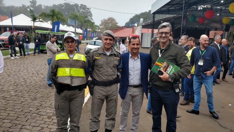 BM presente na Solenidade de abertura da 16&ordf; FENACHIM
