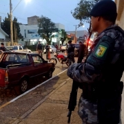Abordagens do 35°BPM, em Cachoeira do Sul