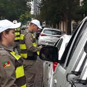 Abordagens durante Operação em Santa Cruz do Sul