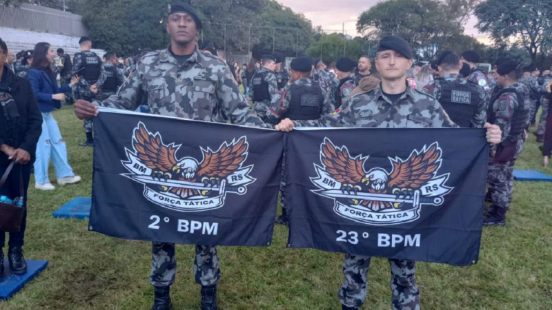 Policiais concluem curso de For&ccedil;a T&aacute;tica