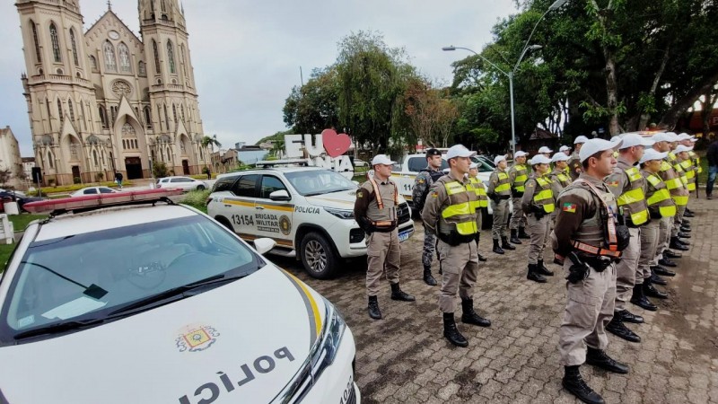 Opera&ccedil;&atilde;o Plano T&aacute;tico Operacional, lan&ccedil;amento em Santa Cruz do Sul