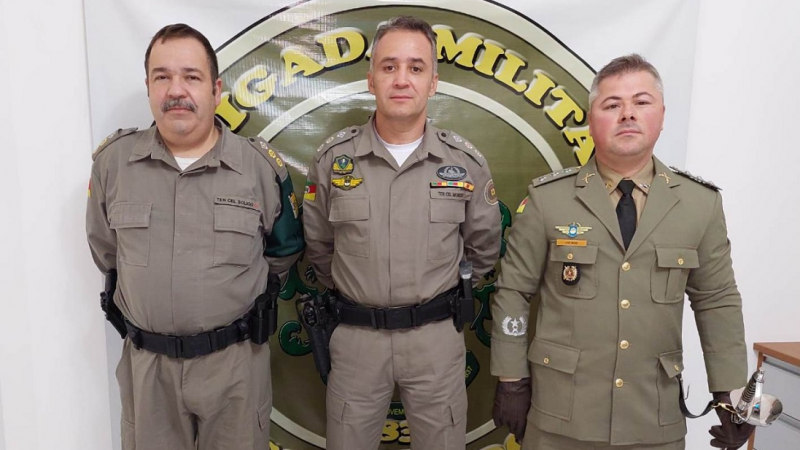 Comando Regional do Vale do Rio Pardo recebe Oficiais
