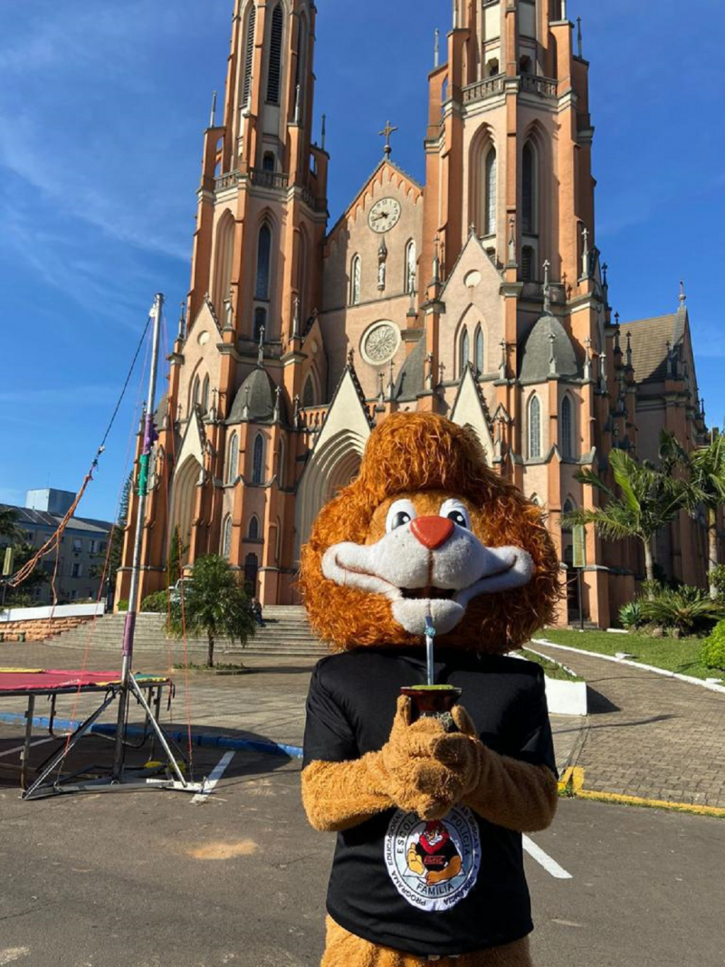 A Brigada Militar, na manh&atilde; de quarta-feira (25/5), no munic&iacute;pio de Ven&acirc;ncio Aires, participou das atividades promovidas pelo Sesc alusivas ao Dia do Desafio. 