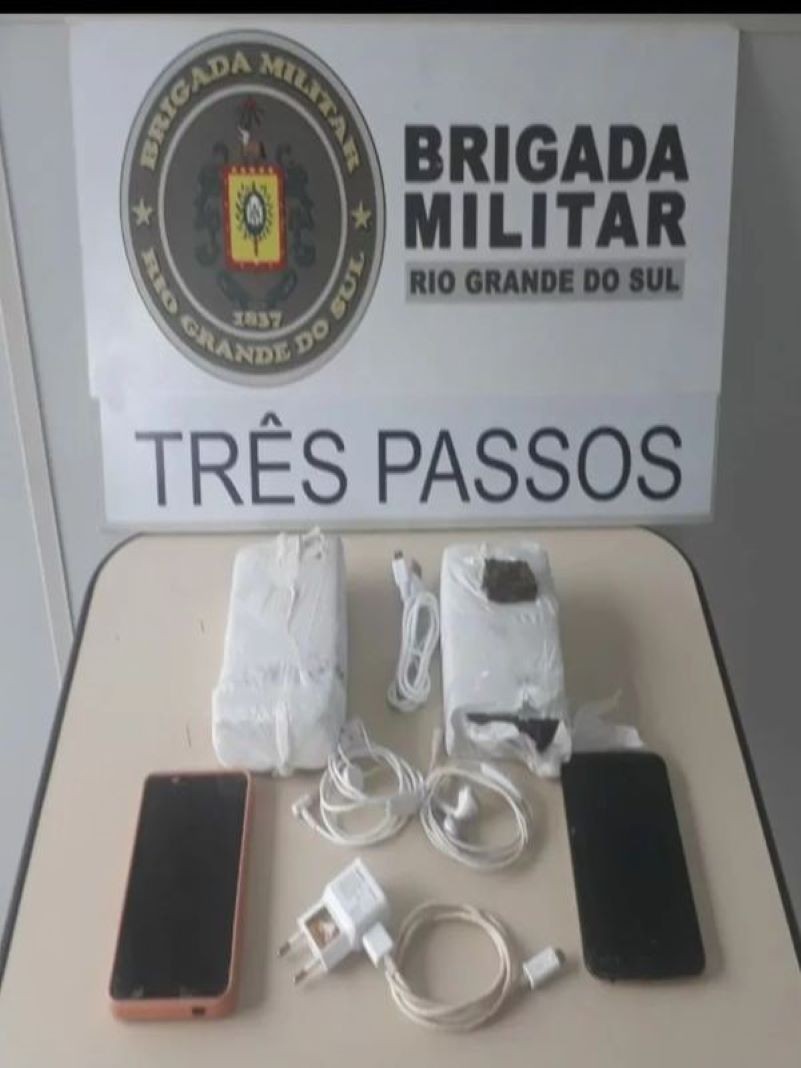 Brigada Militar prende tr&ecirc;s homens por tr&aacute;fico de drogas em Tr&ecirc;s Passos