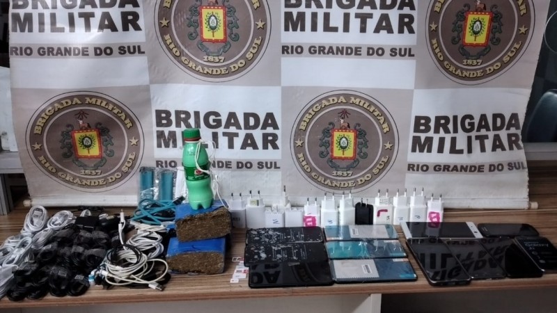 BM FRUSTRA ENTRADA DE DROGAS E CELULARES NO PRES&Iacute;DIO