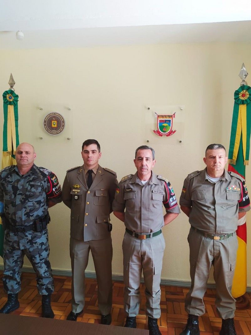 apresentação de oficial